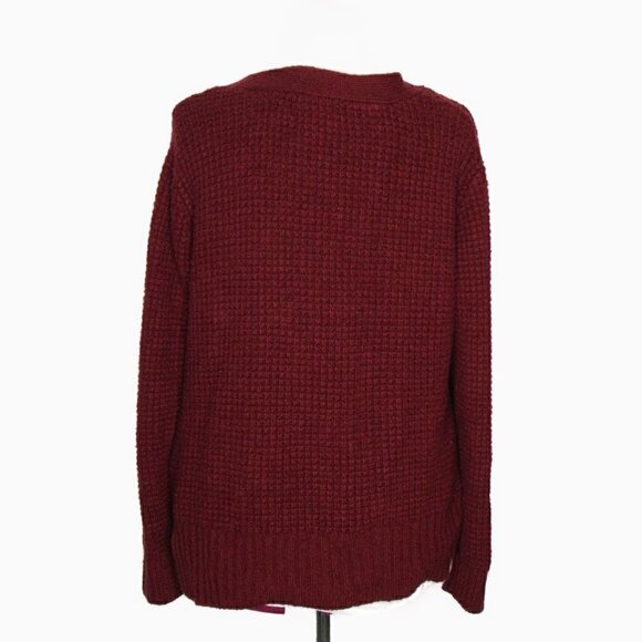 Ruby Moon - Long Sleeve- Lace Up Bodice Sweater Medium - Picture 5 of 7